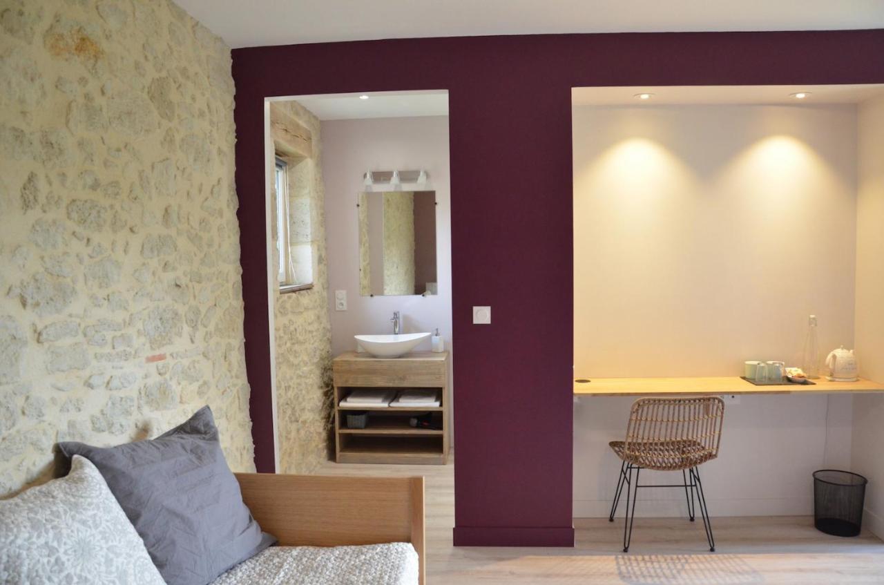 Bed and Breakfast Au Petit Grain Coutures  Exterior foto